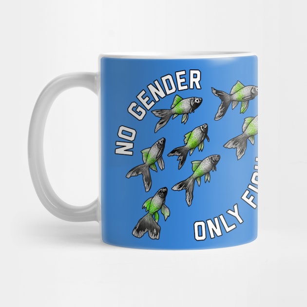 No Gender Only Fish Agender by Art by Veya